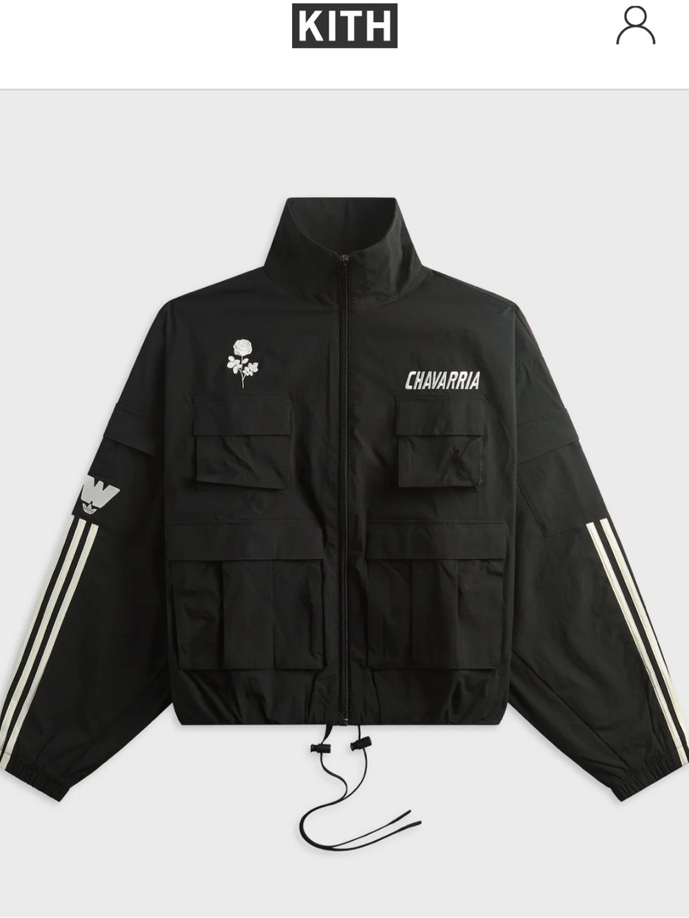adidas x Willy Chavarria Cargo Track Jacket